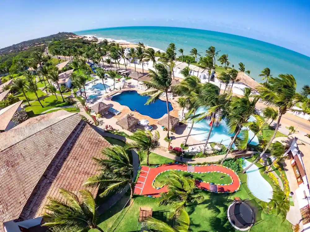 Ambiente do resort